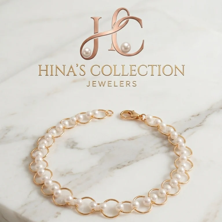 Handcrafted jewellery from Hina’s Collection’s product catalogue